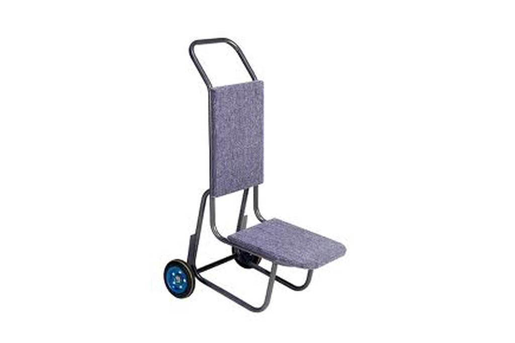 Trolley voor 10 stackchairs